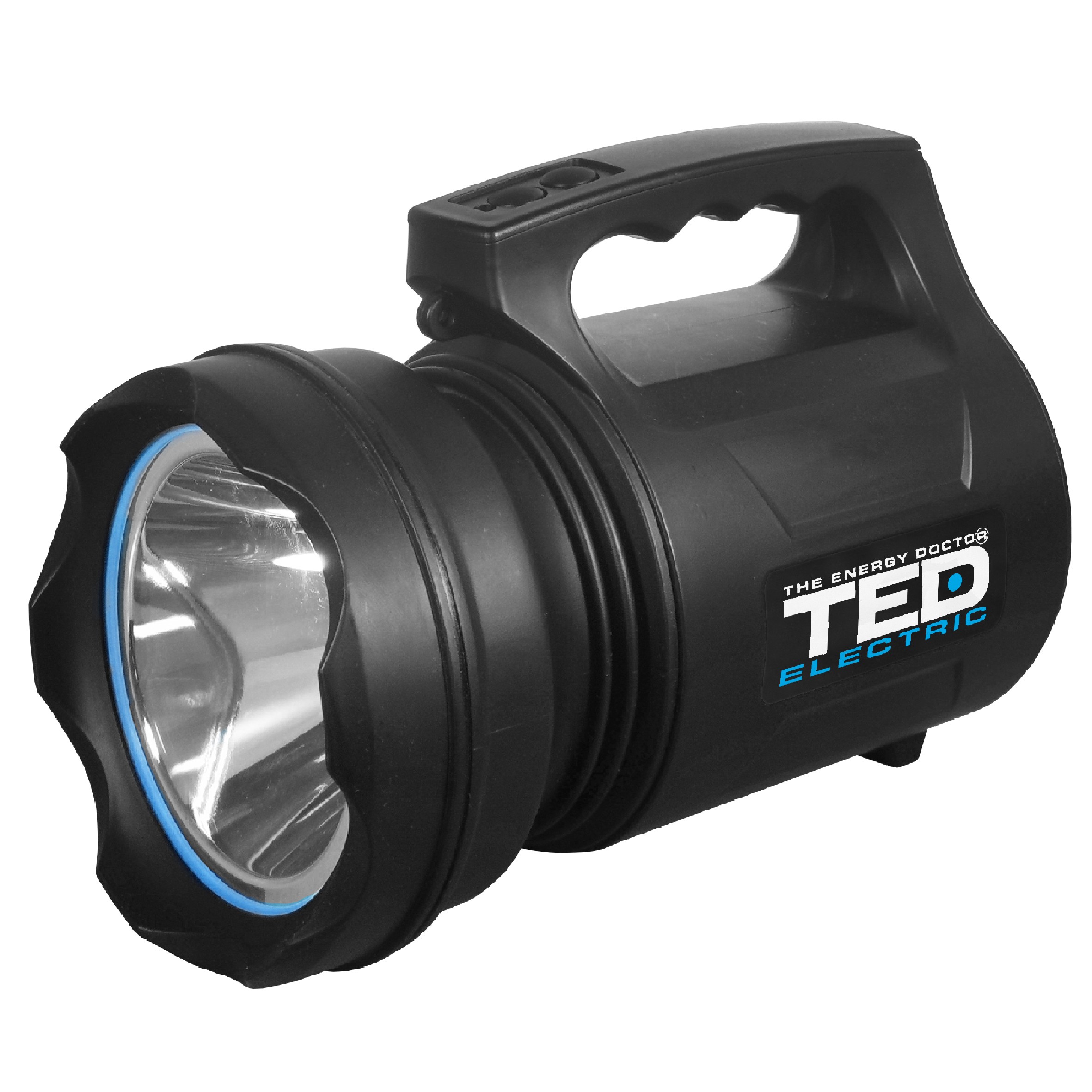lanterna cu acumulator litiu-ion 2 x 18650 led, tl-t104 ted